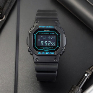 Casio Small Square Men's Watch G-SHOCK Series DW-5600BBM-1PR